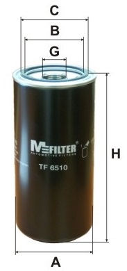 Filtru ulei TF 6510 MFILTER